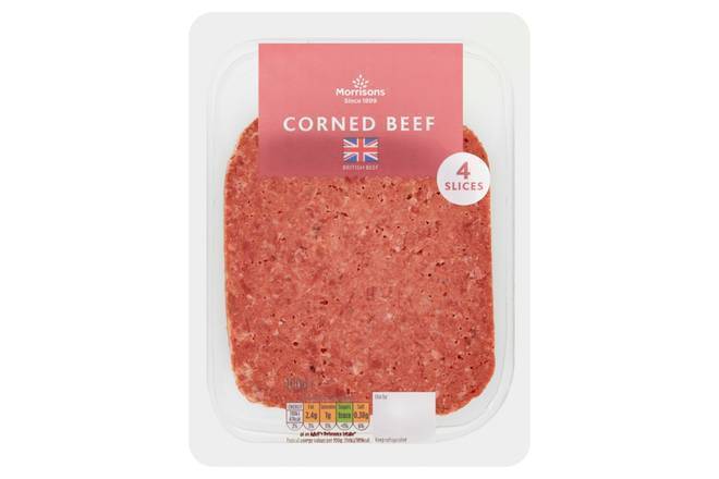 Morrisons Corned Beef Slices 100g