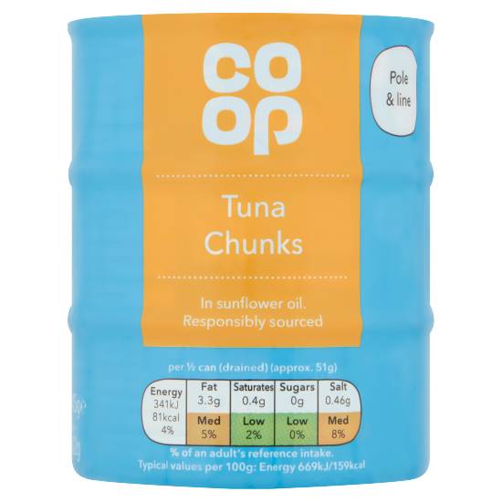 Co-Op Tuna Chunks 3 X 145g