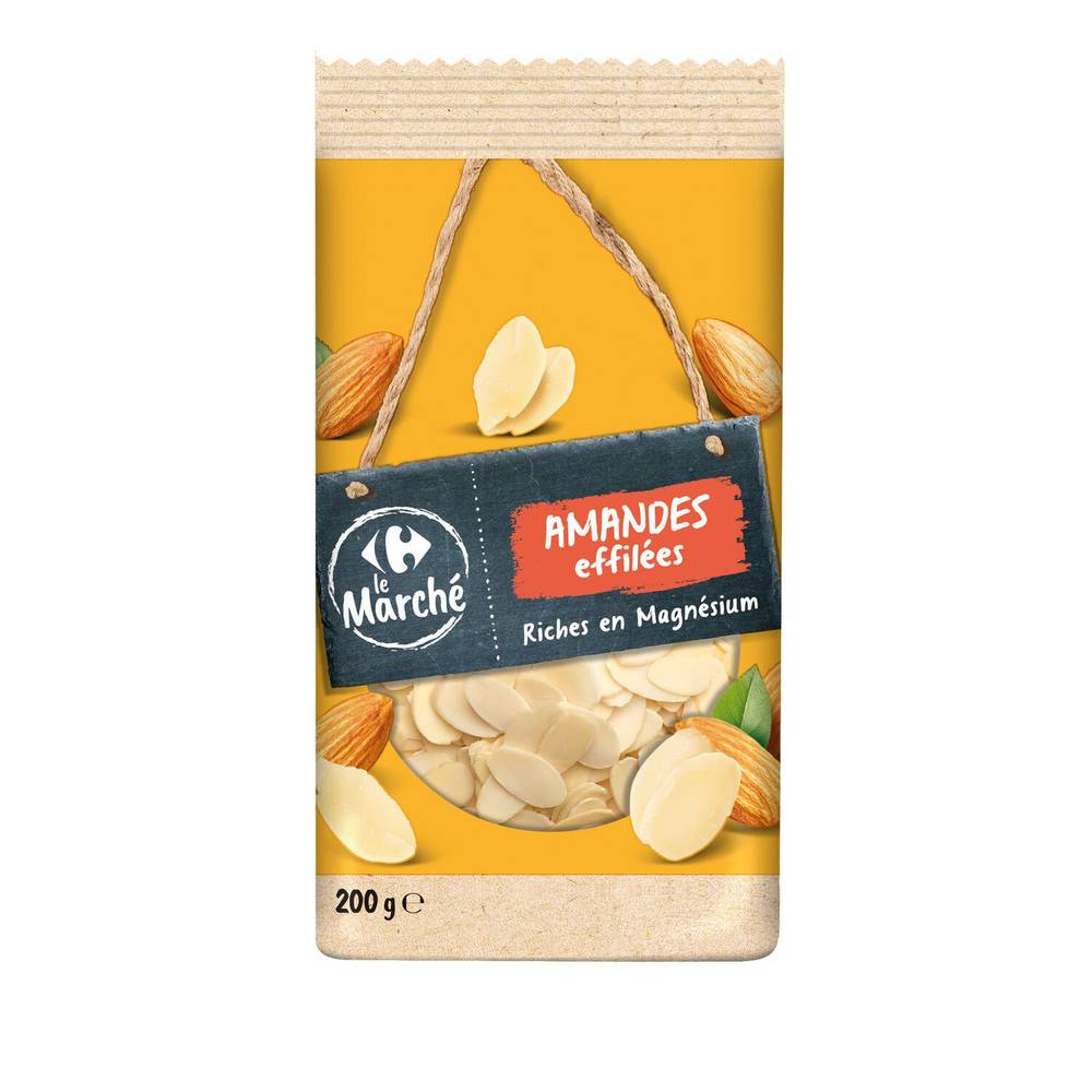 Carrefour - Amandes effilées