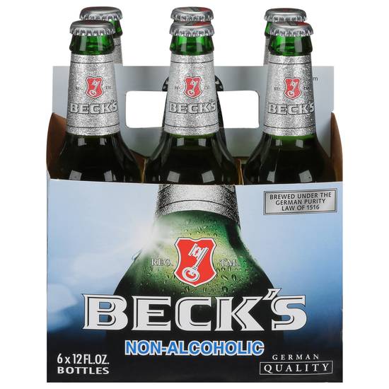 Beck's Non-Alcoholic Beer (6 ct, 12 fl oz)