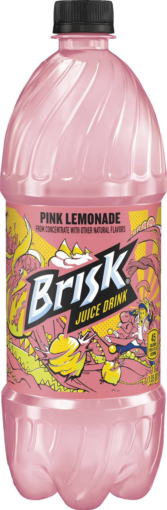 Brisk Pink Lemonade Juice Drink (33.8 fl oz)