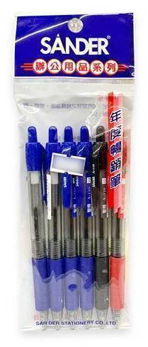 聖得原子筆(綜合)6入#A-110#4717243985167