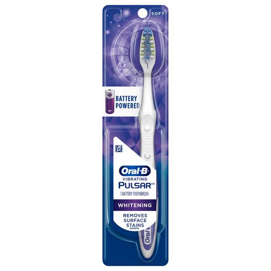 Oral-B Pulsar Whitening Battery Powered Soft Toothbrush
