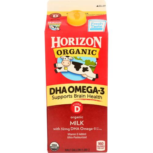 Horizon Organic DHA Omeg- 3 Whole Milk