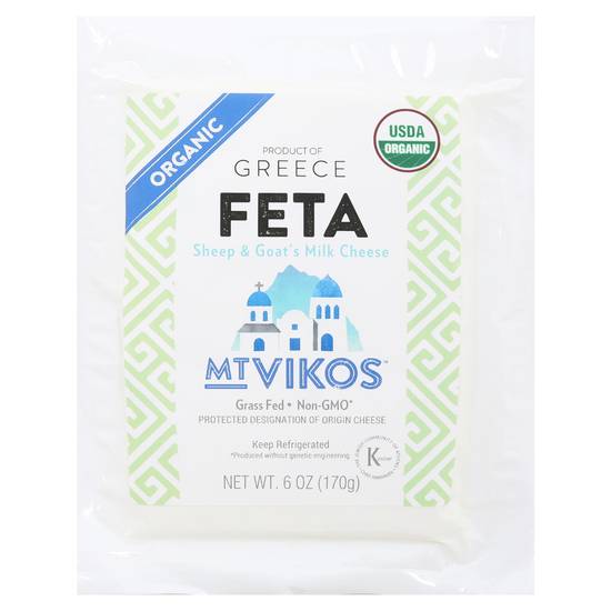 Mt Vikos Organic Feta Cheese