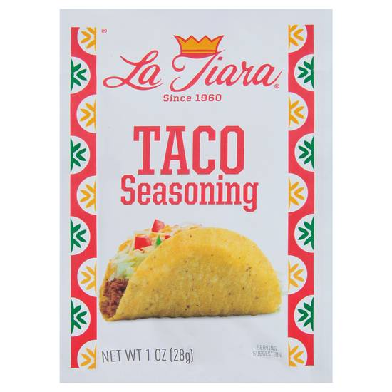 La Tiara Taco Seasoning 1 oz