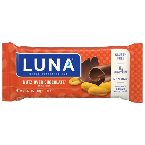 Luna Nutz Over Chocolate Bar