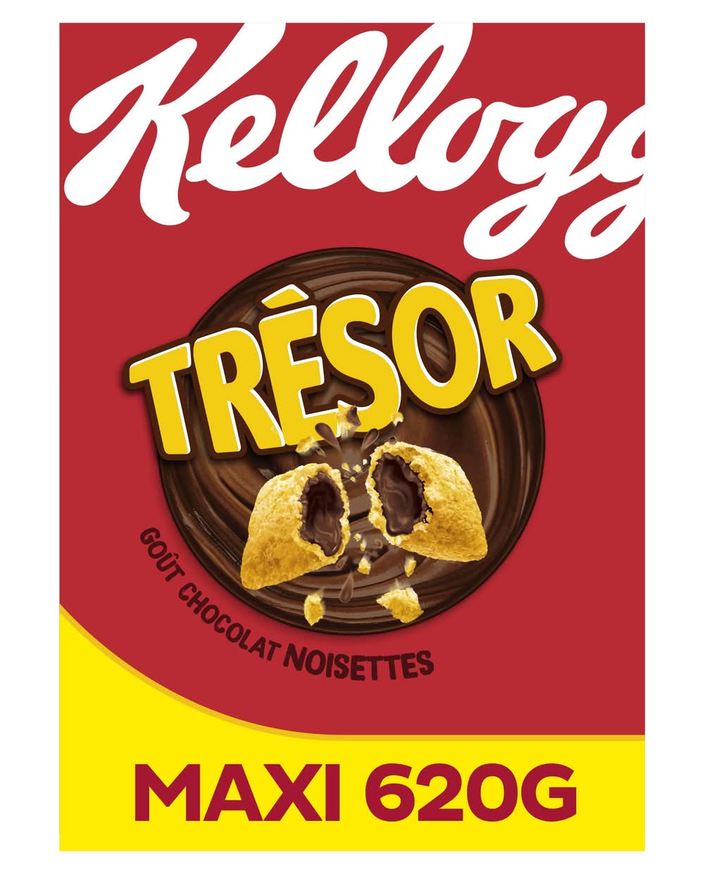 Trésor - Céréales froides, chocolat-noisettes (620g)