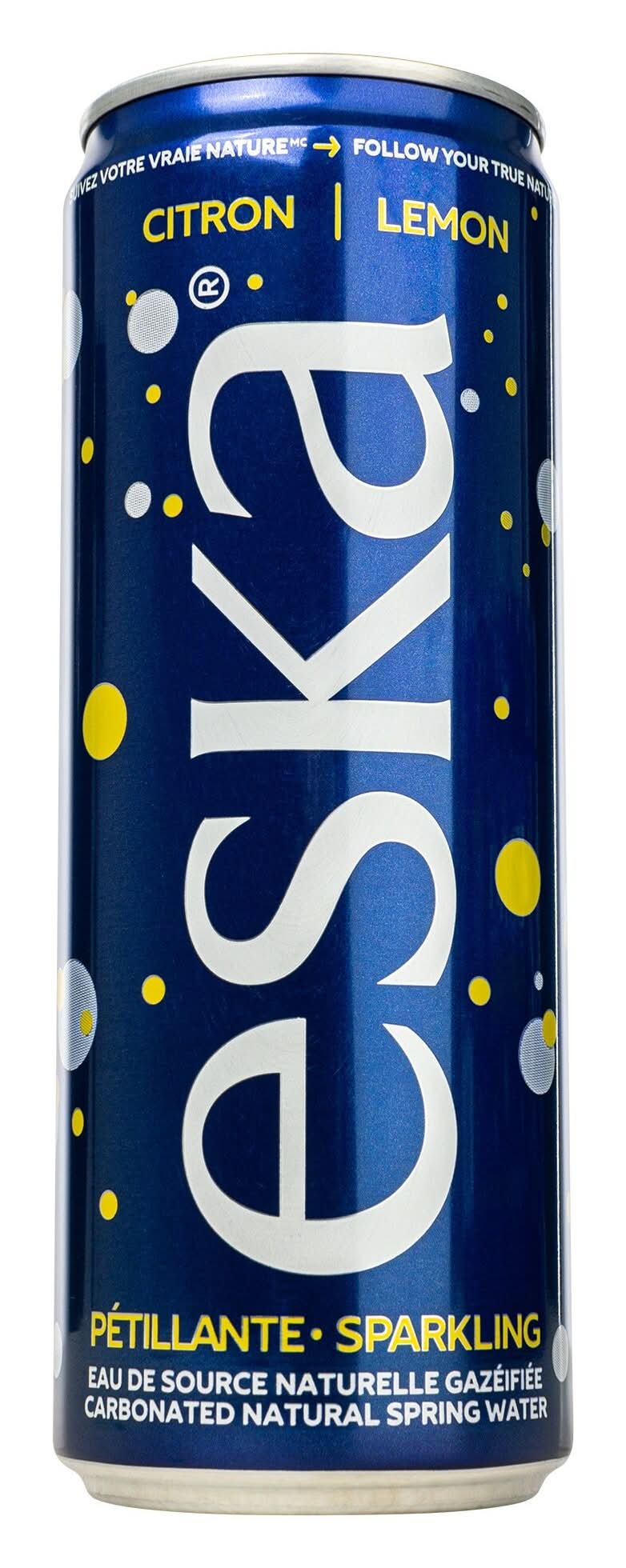 Eska - Eau De Source Gazéifiée Au Citron, 24 × 355 Ml / Eska Lemon Carbonated Spring Water, 24 × 355 Ml