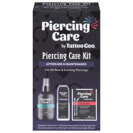 Tattoo Goo Aftercare & Maintenance Piercing Care Kit