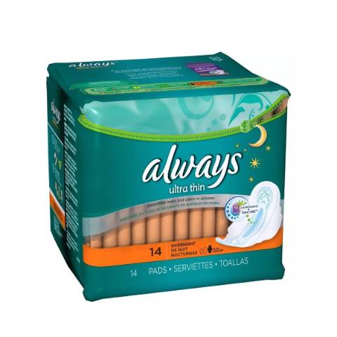 Always Thin Ultra Overnight 14 Count