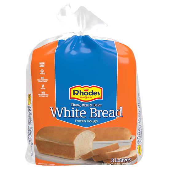 Rhodes Thaw Rise & Bake White Bread (3 ct)