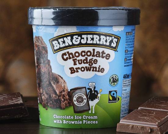 Ben & Jerrys - Chocolate Fudge Brownie 465ml