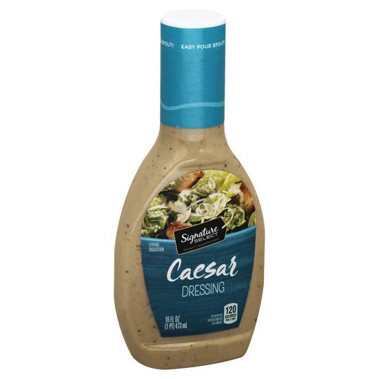Signature Select Caesar Salad Dressing (16 oz)