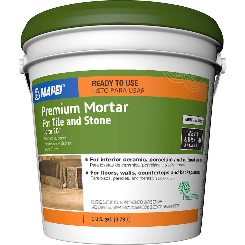 MAPEI Premium Mortar 1-Gallon Ceramic Tile Mastic | 0011704