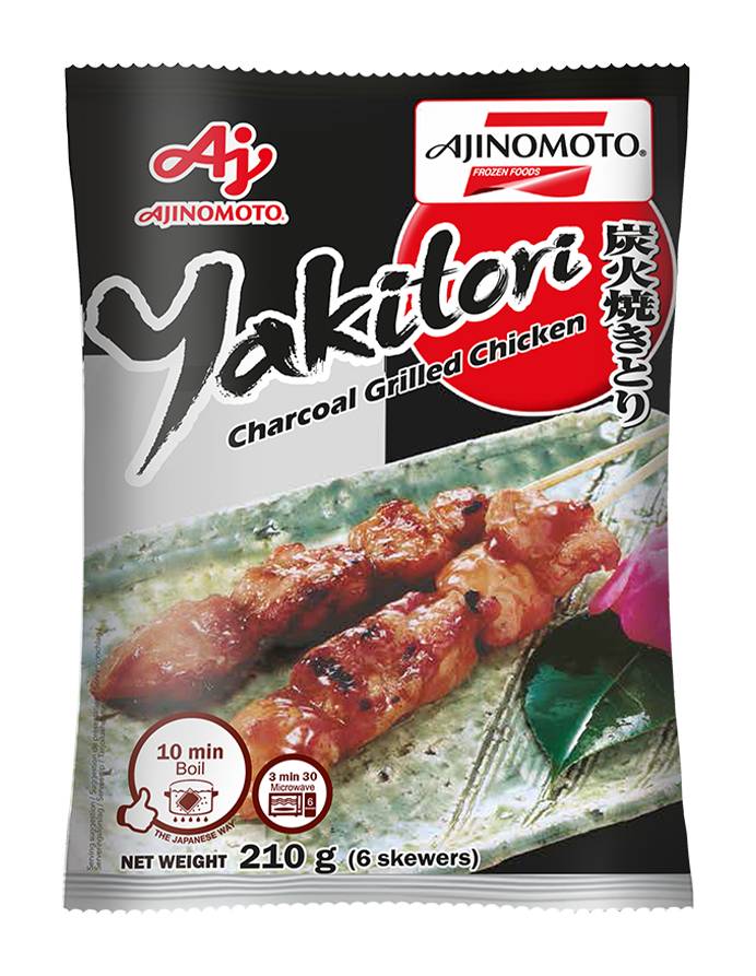 Ajinomoto Yakitori Grilled Chicken Skewers (6 pack)