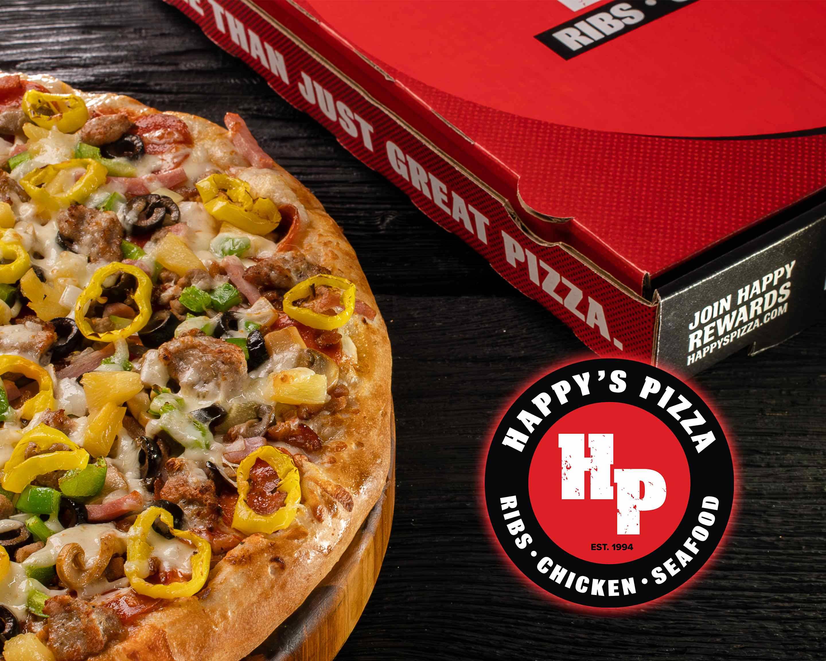 Order Happy's Pizza (7731 E. 7 Mile Rd.) - Menu & Prices - Detroit