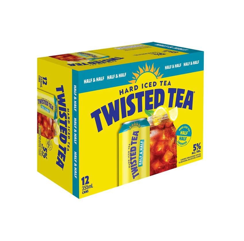 TWISTED TEA Half & Half (12 pack, 355 mL)