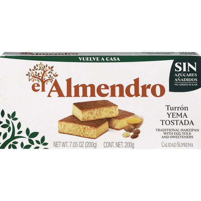 Almendro Sugar Free Yema Tostada Turron