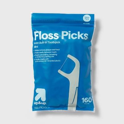 up&up Floss Picks Mint (160 ct)