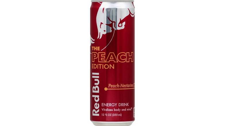 Red Bull Peach Energy Drink 12oz