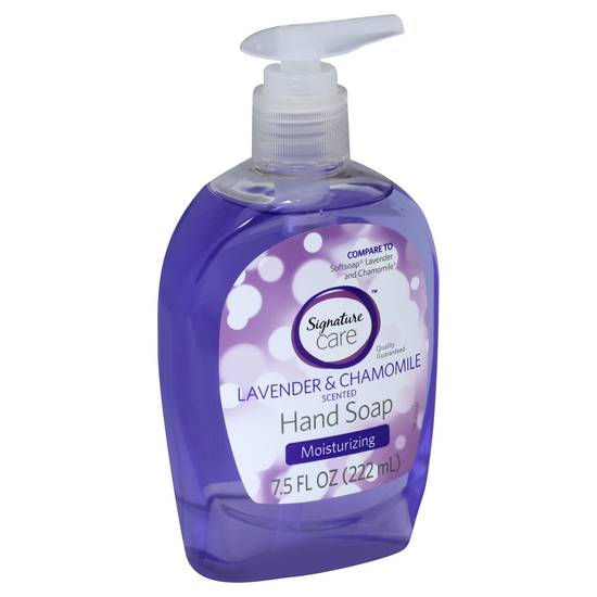 Signature Care Hand Soap Liquid Lavender (7.5 oz)
