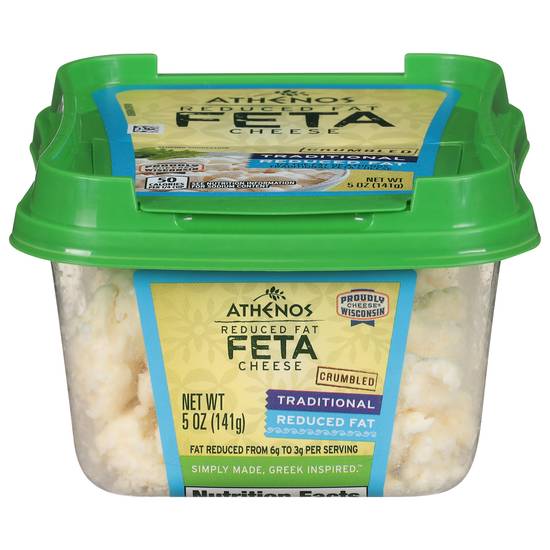 Athenos Reduced Fat Traditional Feta Cheese