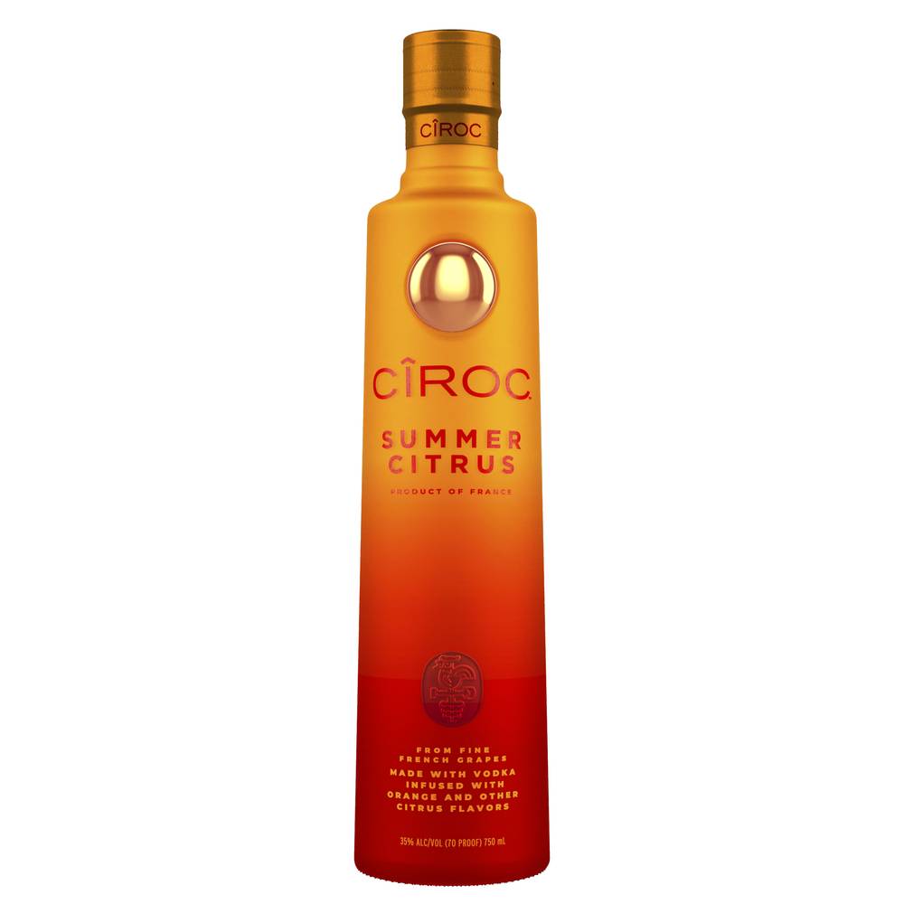 Cîroc Summer Citrus Flavored Vodka (750 ml)