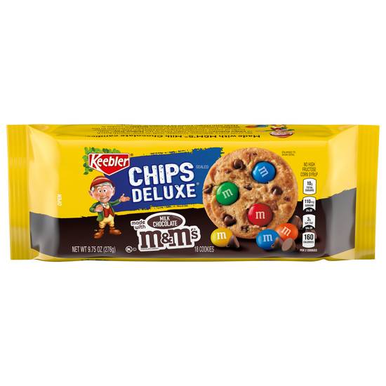 Keebler Chips Deluxe M&M's Milk Chocolate Cookies (18 ct)