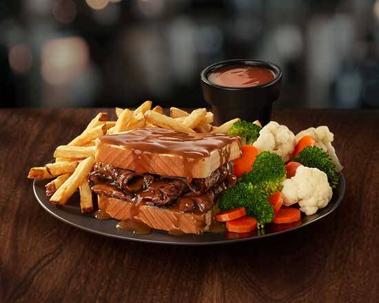 Hot Roast Beef Sandwich
