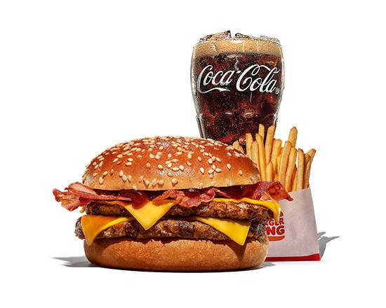 BBQ Bacon Double Cheeseburger Value Meal