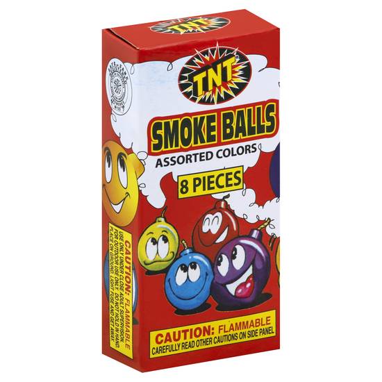 Tnt Fireworks Smoke Balls (8 ct)