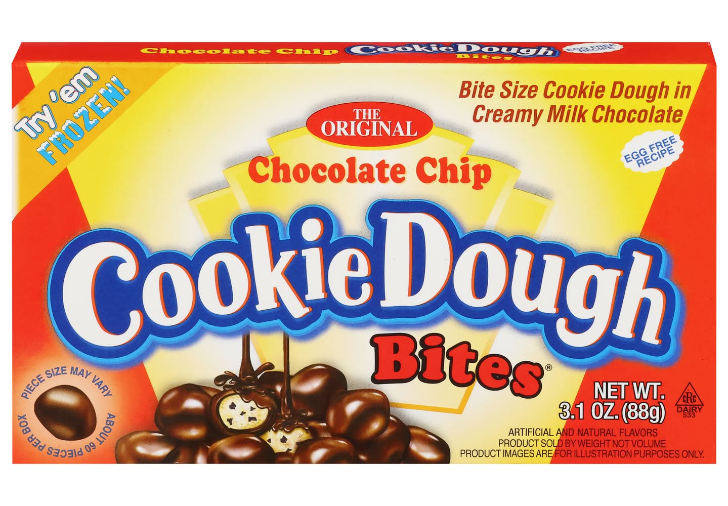 Taste of Nature Chocolate Chip Cookie Dough Bites (3.1 oz)