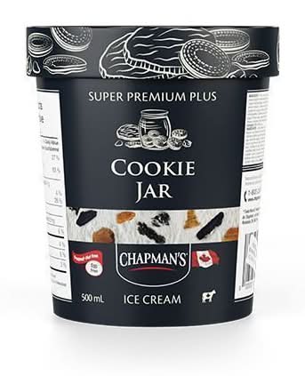 Chapman's Super Premium Plus Ice Cream, Cookie Jar (500 ml)