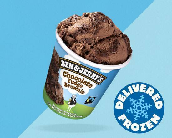 Ben & Jerry's Chocolate Fudge Brownie Ice Cream 465 ml