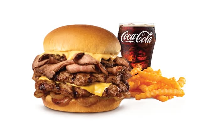 Double Prime Rib Burger Combo