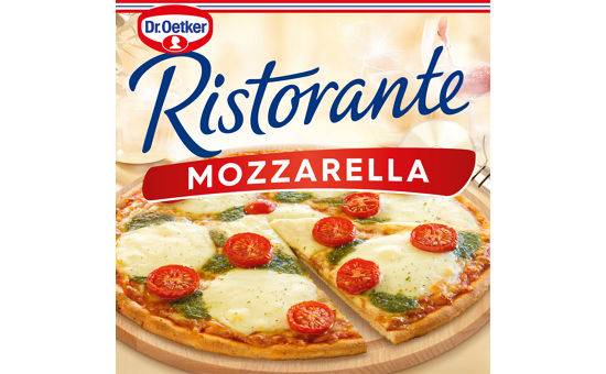 Frozen Dr Oetker Ristorante Mozzarella Cheese Pizza 335g
