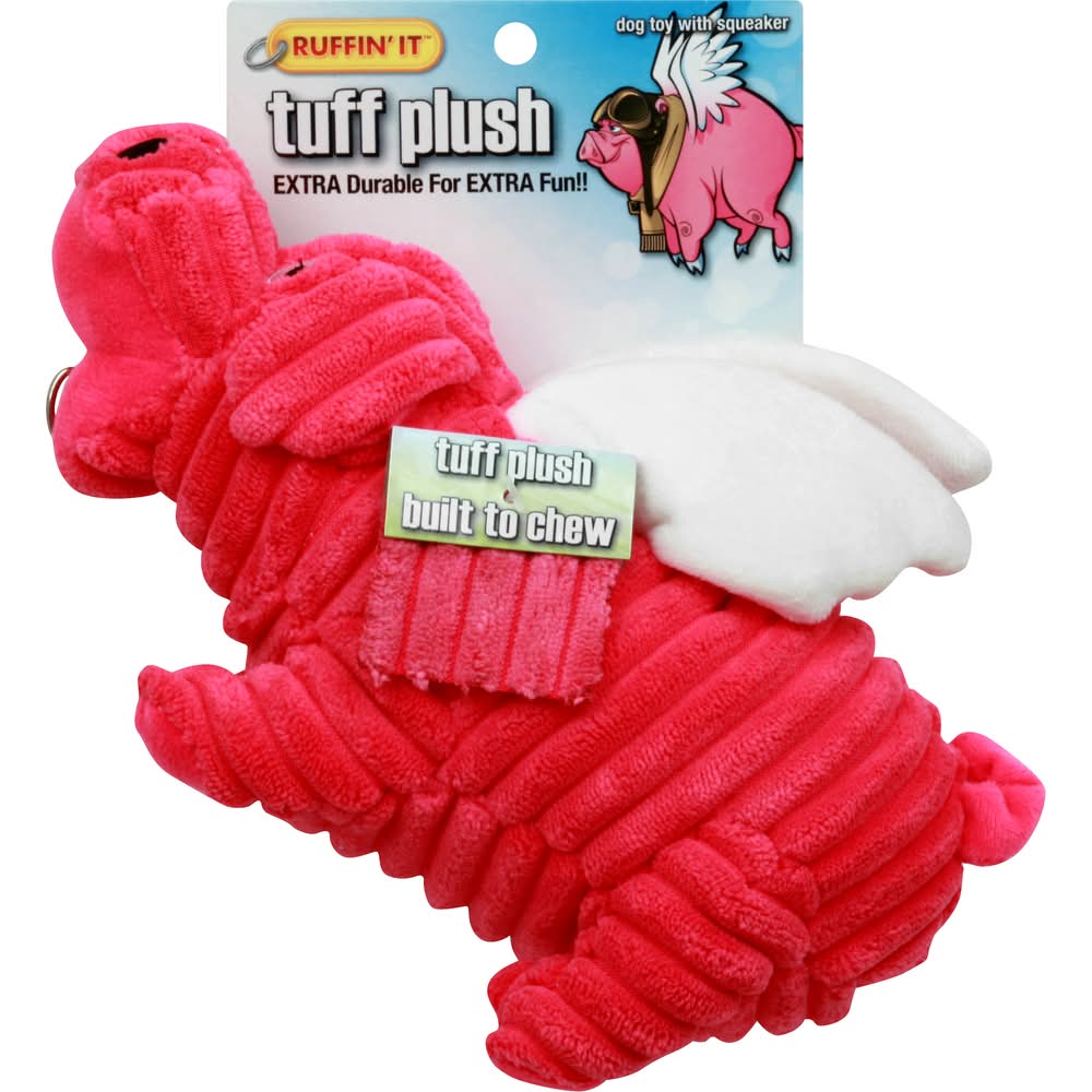 Ruffin' It Tuff Plush Dog Toy