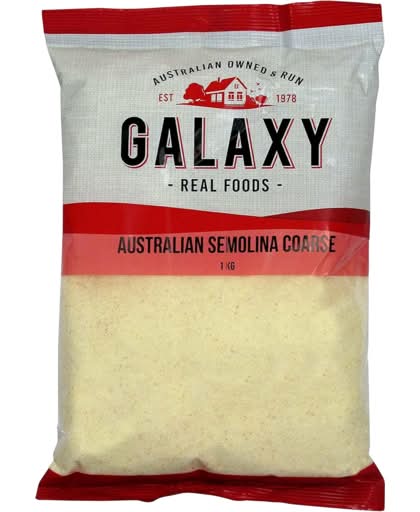Galaxy Australian Semolina Coarse 1kg