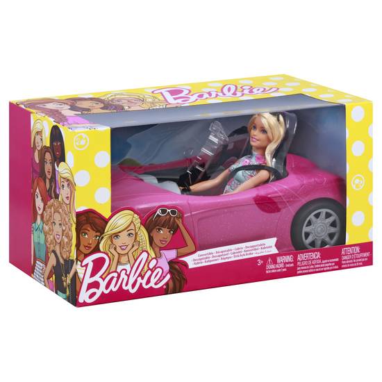 Barbie Toy Doll and Car