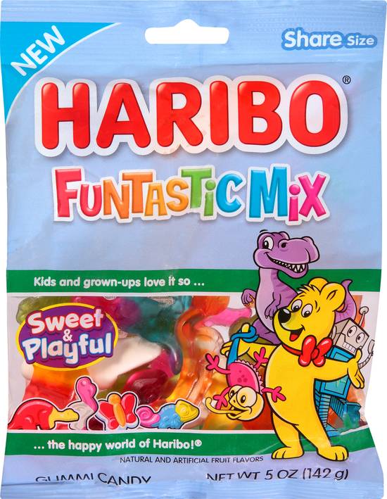 Haribo Share Size Funtastic Mix Gummi Candy (5 oz)