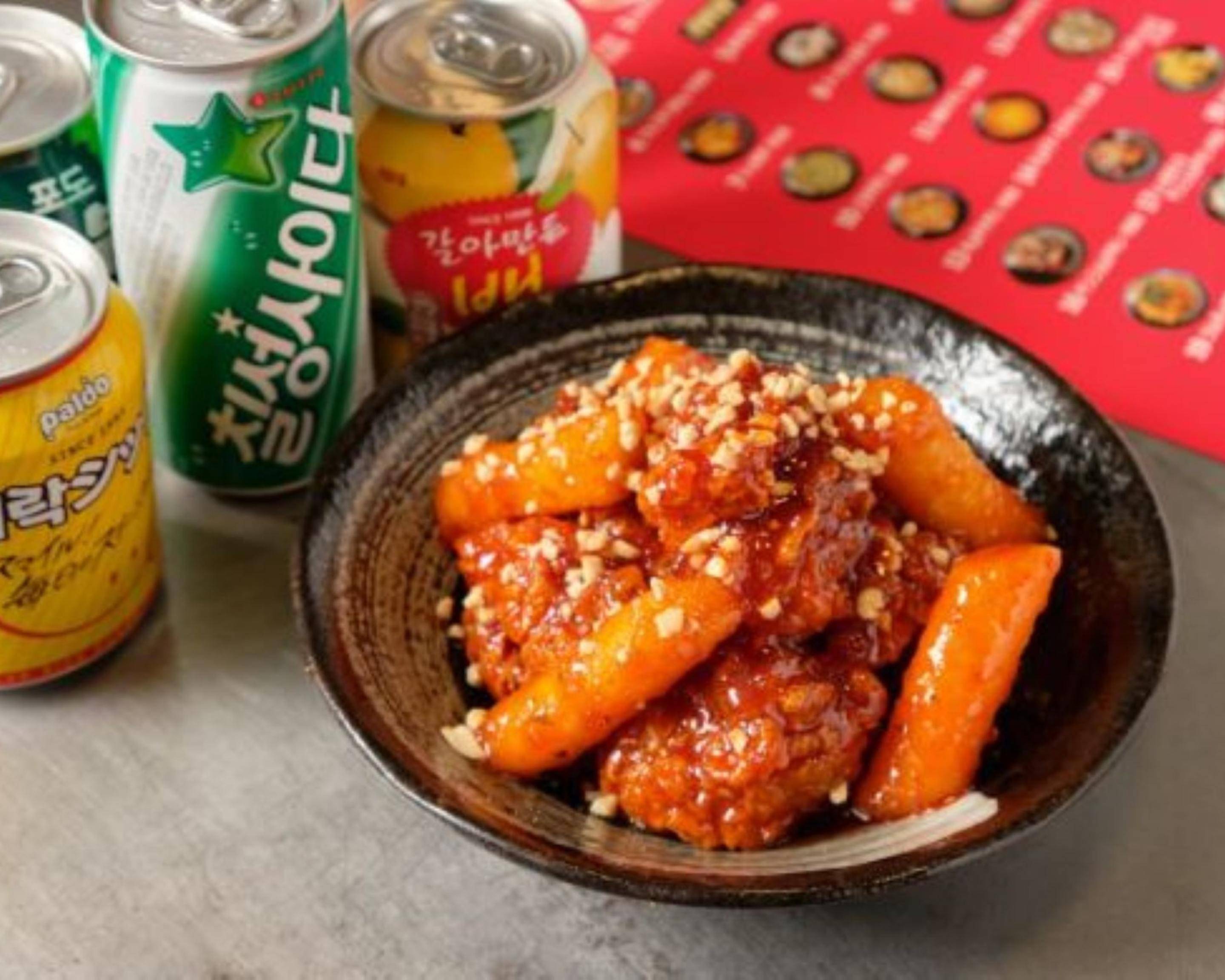 韓国料理 プルダック炒め麺】 AKACHAN (Korean food)のデリバリー