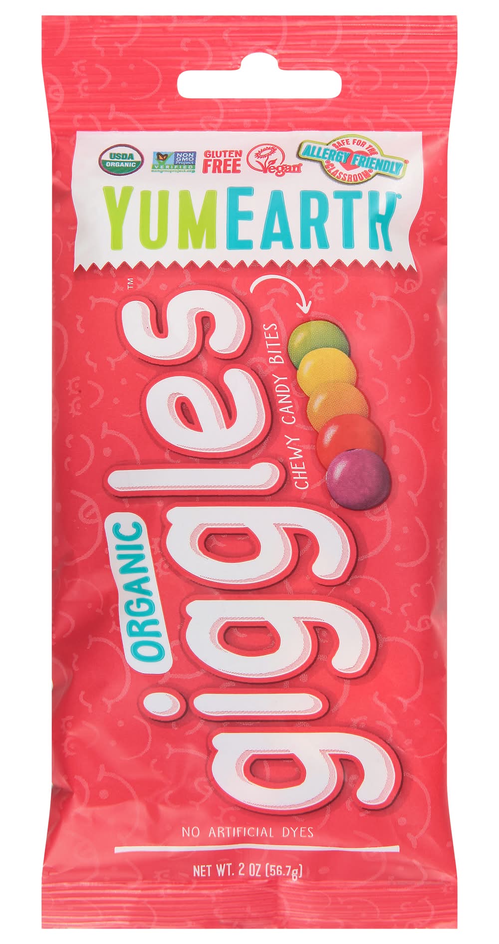YumEarth Organic Giggles Chewy Candy Bites (2 oz)