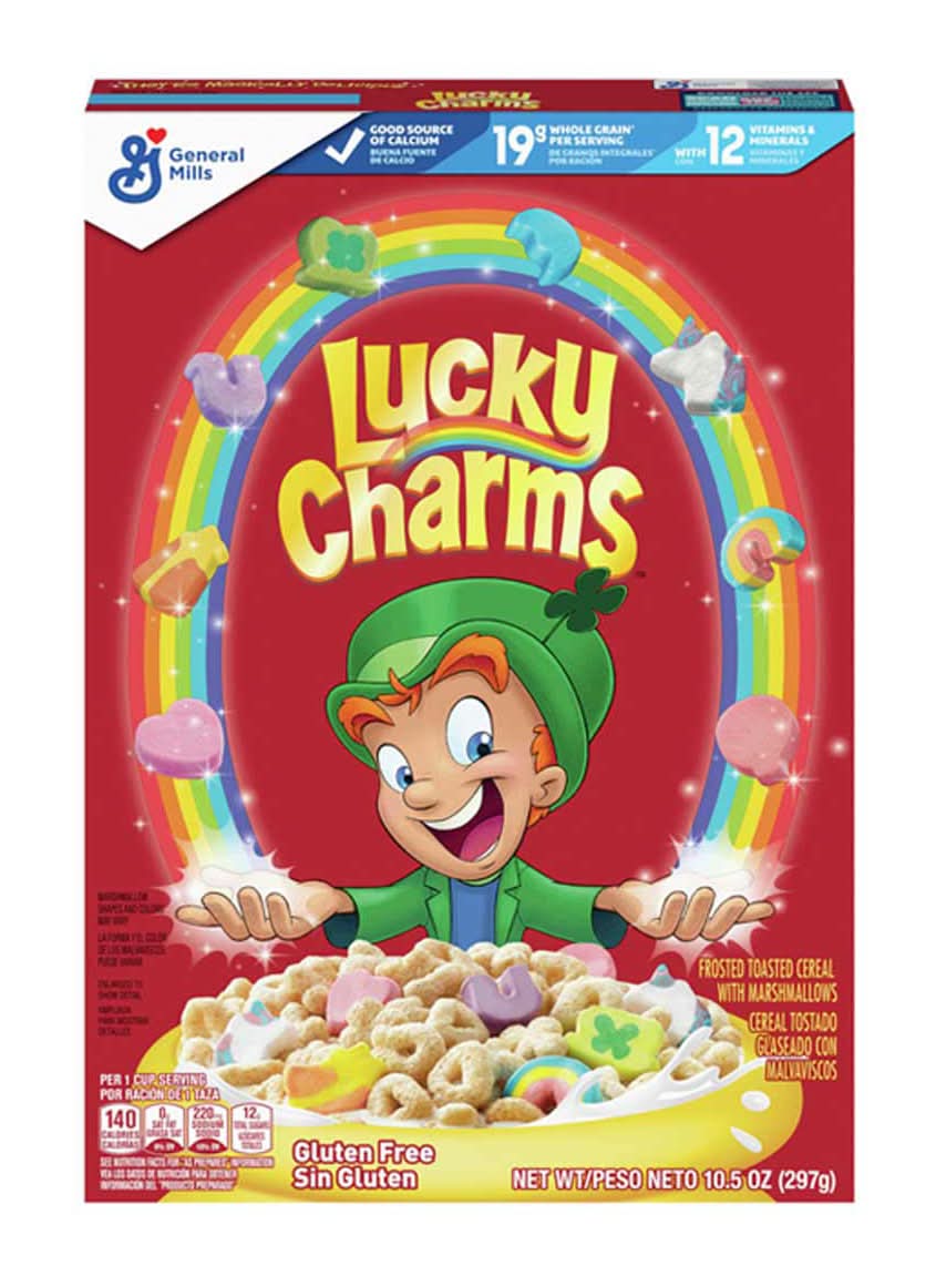 General Mills Lucky Charms Breakfast Cereal 10.5 Oz