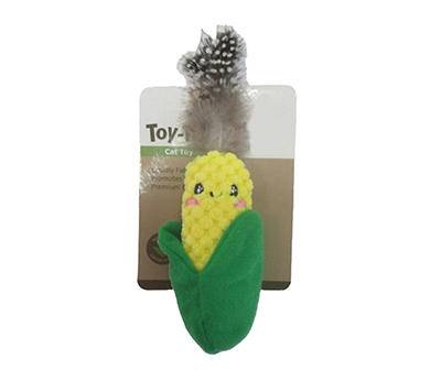 Corn & Feather Catnip Plush Cat Toy
