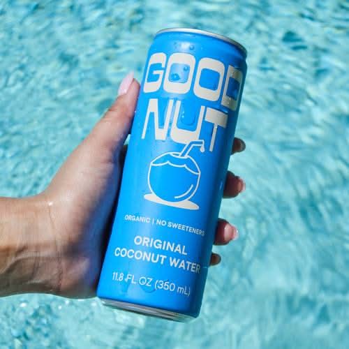 Good Nut Premium Organic Coconut Water, Original (11.8 fl oz)