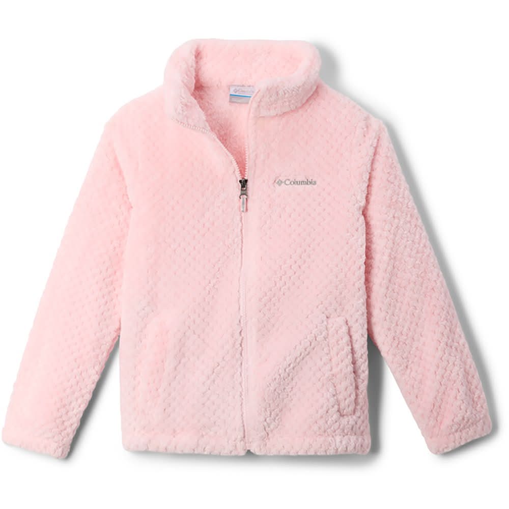Columbia Sportswear Girls' Fluffy Fleece Jacket, Light Pink 02, X Large