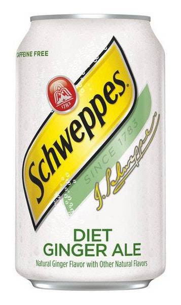 Schweppes Diet Ginger Ale (20 fl oz)