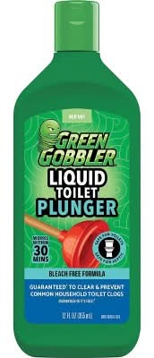Green Gobbler Liquid Toilet Plunger (12 fl oz)