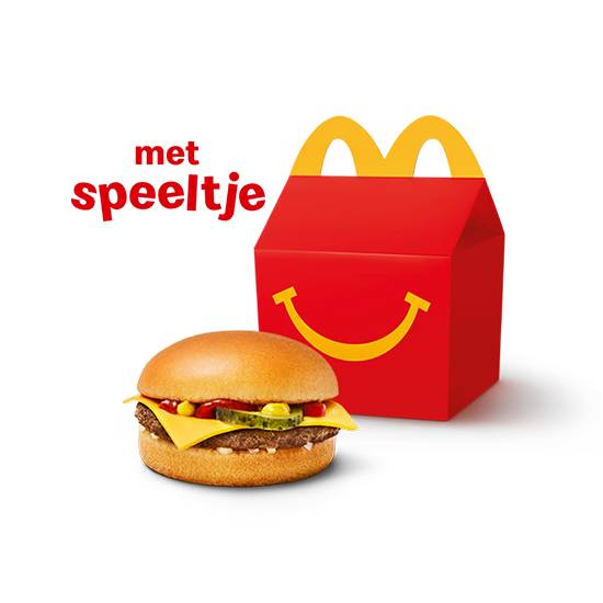 Happy Meal Cheeseburger met Speeltje